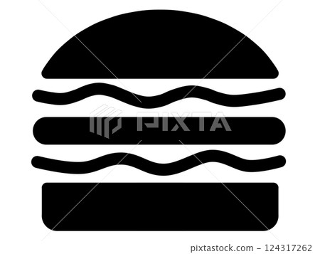 漢堡包,速食的象徵 漢堡包,速食的象徵 124317262