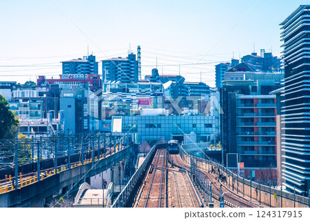 日本橫濱市容，從中心北側向地鐵「中心南站」等區域望去 = 2025 年 3 月 20 日 124317915