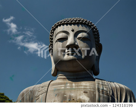 夏天的藍天和大佛 124318199