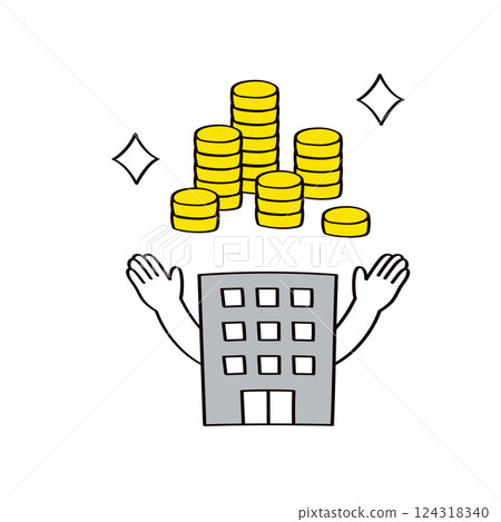 Company character illustration Company character illustration 124318340