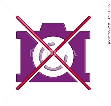 Camera icon design template 124319177
