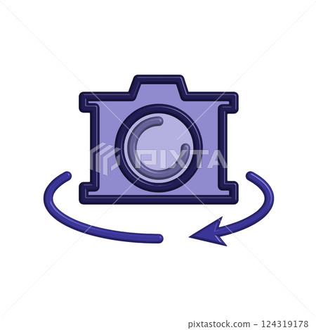 Camera icon design template 124319178