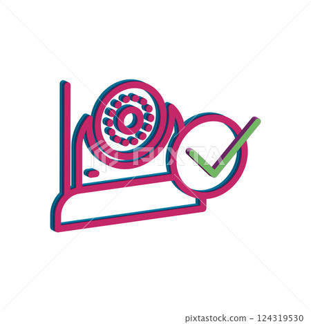 CCTV icon design template CCTV icon design template 124319530