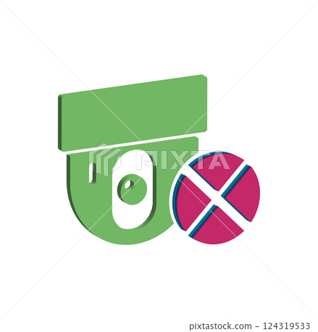 CCTV icon design template CCTV icon design template 124319533