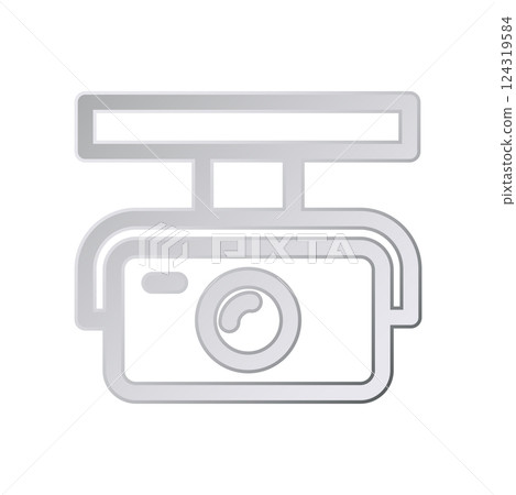 CCTV icon design template CCTV icon design template 124319584