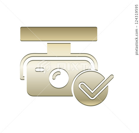 CCTV icon design template CCTV icon design template 124319595