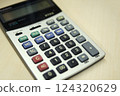 A calculator 124320629