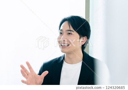 IT engineers having a group discussion IT engineers having a group discussion 124320685