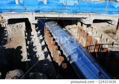 bridge replacement work 124321636