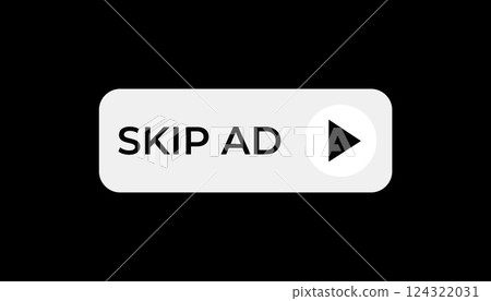The Skip Ad Button for Video Streaming Platforms greatly enhances user experience 124322031