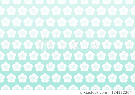 綠色花卉梅花可愛春天 124322204