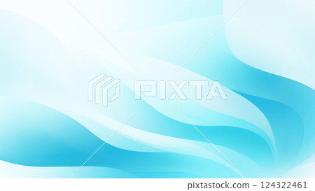 A vibrant blue background image with flowing curves 124322461