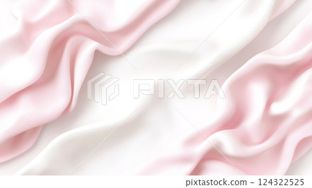 Soft pastel fabric with gentle folds and gradients 124322525