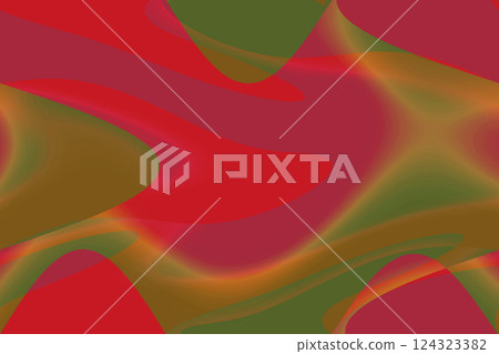Curved gradient red dull green orange Curved gradient red dull green orange 124323382