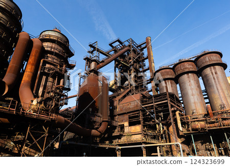 Abandoned steel mill in Ostrava, Czech Republic Abandoned steel mill in Ostrava, Czech Republic 124323699