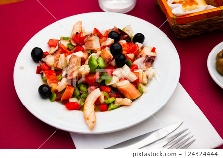 Seafood salad Salpicon de marisco 124324444