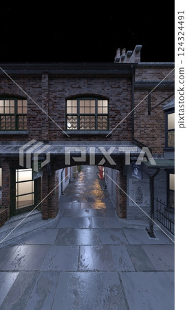 A city with cobblestones A city with cobblestones 124324491