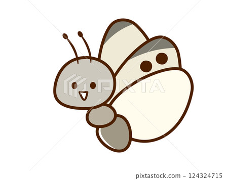 昆蟲_菜粉蝶_主線正常 124324715