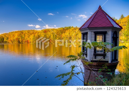 札幌市的西岡公園。園區內也設有露營地，成為市民一年四季的休閒場所。 124325613