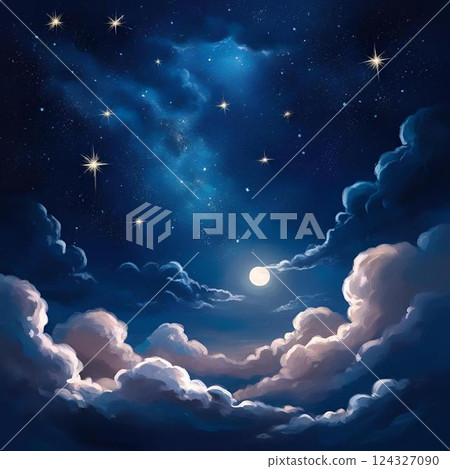Night sky Night sky 124327090