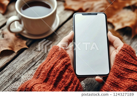 用於樣機的智慧型手機 124327189