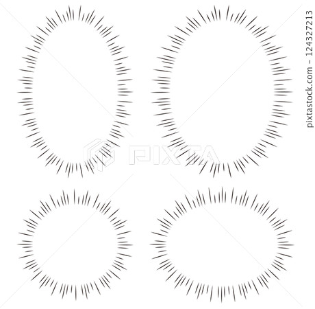 單色漫畫風格的演講泡泡集 124327213