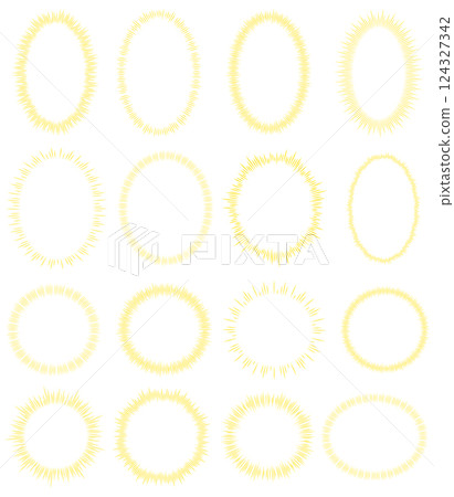 Radiating speech bubble: inner voice 124327342