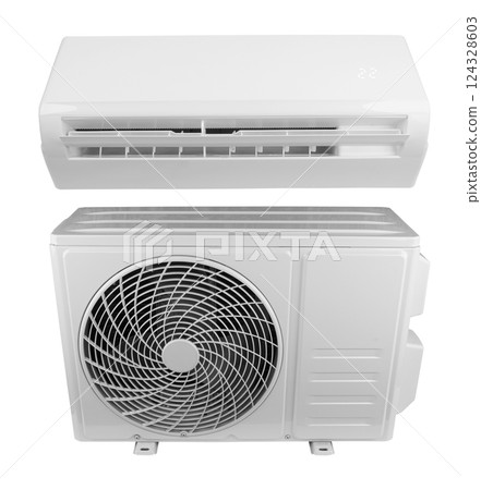 Air condition isolated Air condition isolated 124328603