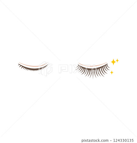 眼妝前後對比 124330135