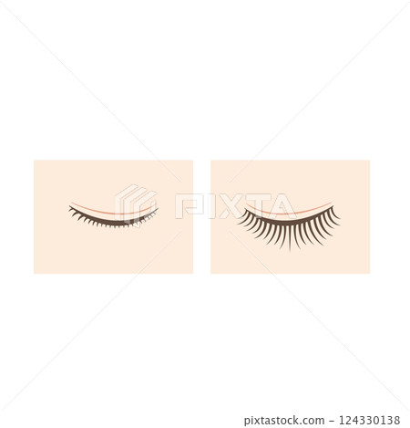 眼妝前後對比 124330138