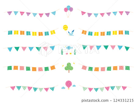 材質 - 彩色花環 2025-4 124331215