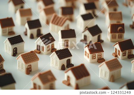 由巧克力製成的美味小鎮 由巧克力製成的美味小鎮 124331249