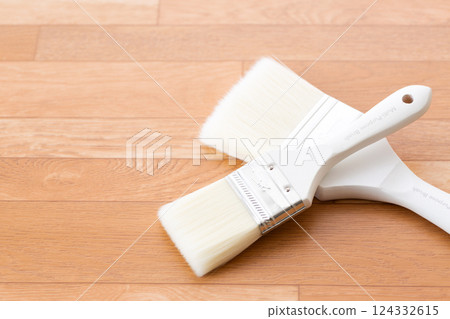 Wooden flooring cushion and brush Wooden flooring cushion and brush 124332615