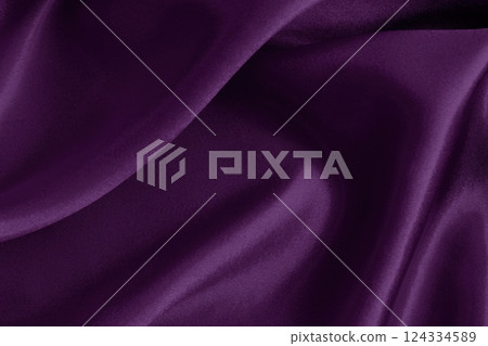 Purple fabric cloth texture for background and design art work, beautiful crumpled pattern of silk or linen. Purple fabric cloth texture for background and design art work, beautiful crumpled pattern of silk or linen. 124334589
