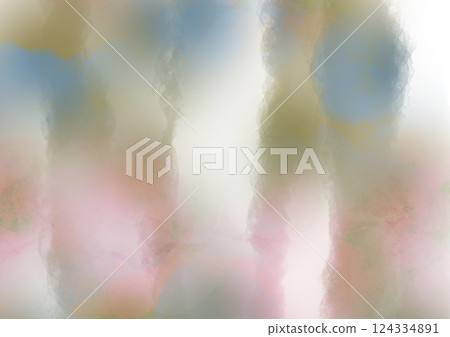 Abstract watercolor pattern background material Abstract watercolor pattern background material 124334891