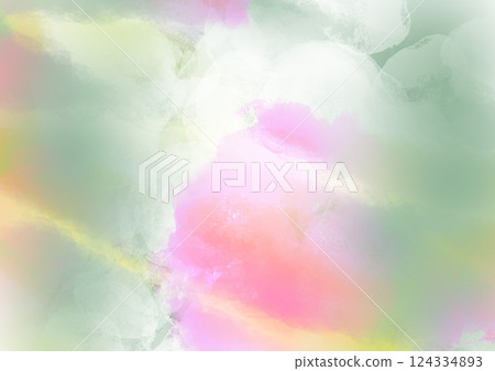 Abstract watercolor pattern background material Abstract watercolor pattern background material 124334893