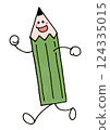 Pencil Characters 124335015