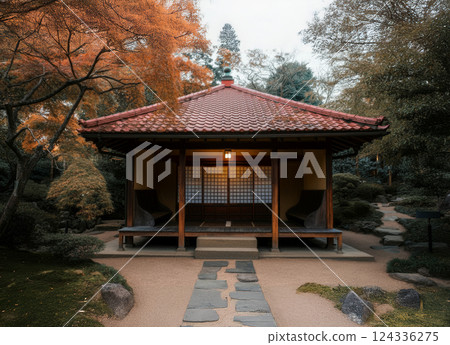 Japanese old houses Japanese old houses 124336275