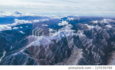 Southern Alps and Mt. Fuji 124336766
