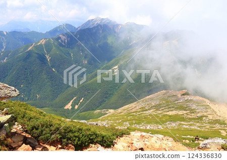 從上念山眺望北阿爾卑斯山 124336830