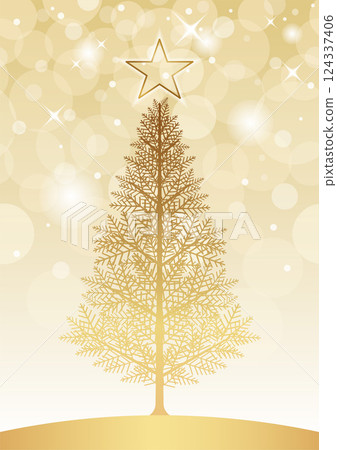 聖誕樹無縫矢量插圖 聖誕樹無縫矢量插圖 124337406