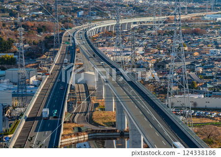 Shin-Tomei Expressway, near Tenma, Fuji City, Shizuoka Prefecture 124338186