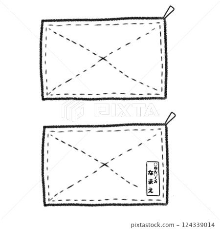 Illustration of a cleaning cloth Illustration of a cleaning cloth 124339014