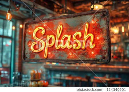 Antique style sign 124340601