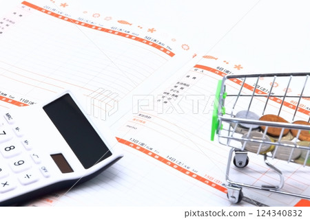 Image of household finances and living expenses Image of household finances and living expenses 124340832