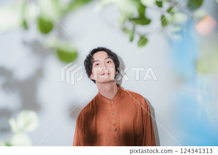 清爽男性肖像 清爽男性肖像 124341313