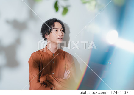 Refreshing male portrait Refreshing male portrait 124341321