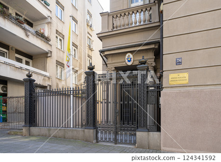 The Vatican Apostolic Nunciature in Belgrade, Serbia The Vatican Apostolic Nunciature in Belgrade, Serbia 124341592