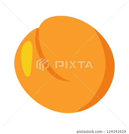 成熟李子的插圖 124341629