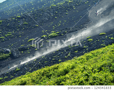 [山景] 靜岡縣，富士山須走路線，沙地跑者（2019） 124341833